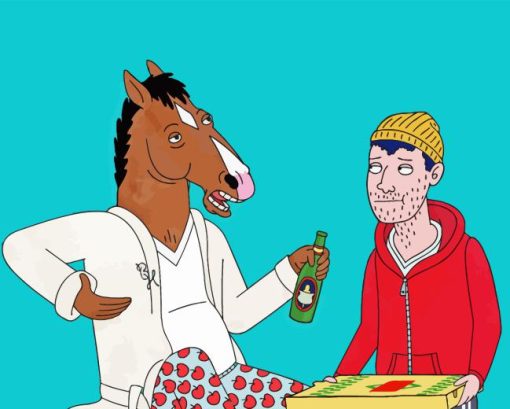 Bojack and Todd Diamond Paintings