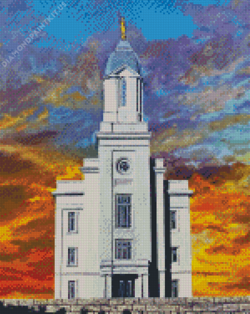 Cedar City Temple Diamond Paintings