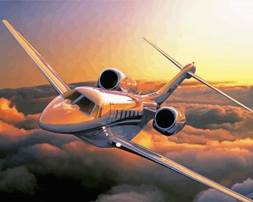 Cessna Aircraft Diamond Painting