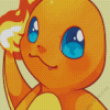 Charmander Diamond Painting