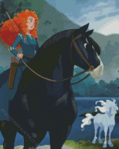 Disney Brave Merida Diamond Painting