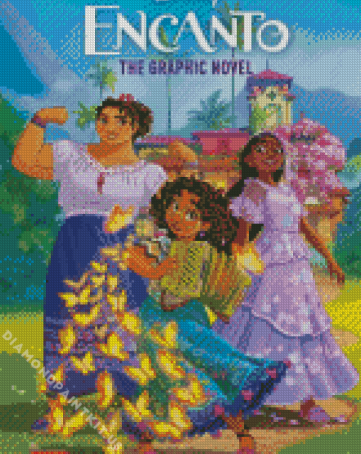 Disney Encanto The Graphic Novel Diamond Painting