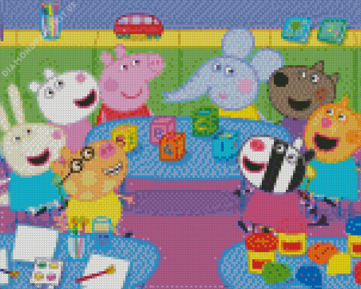 Peppa Pig Diamond Paintings