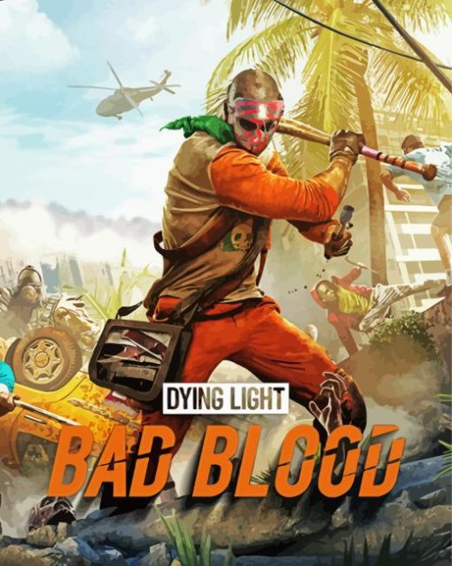 Dying Light Bad Blood Game Diamond Painting