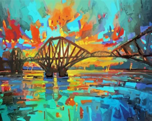 Forth Bridge Diamond Painting