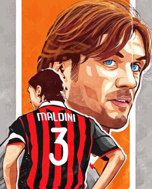 Paolo Maldini Diamond Paintings