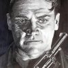 James Cagney With Gun Art Diamond Painting