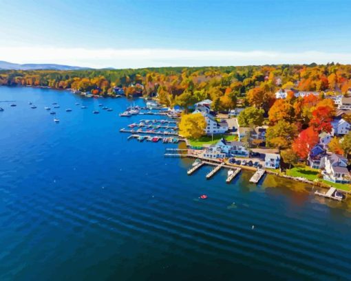 Lake Winnipesaukee Diamond Paintings