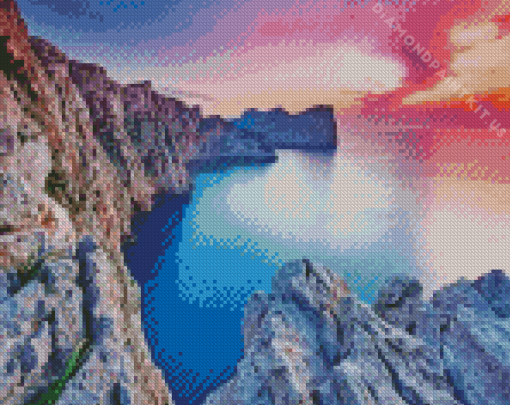 Majorca Island At Sunset Diamond Painting