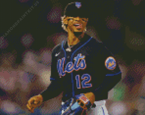 New York Mets Player Diamond Painting