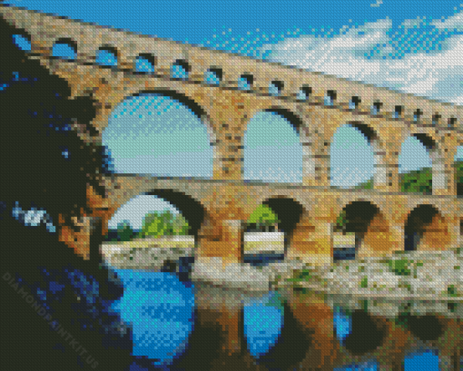 Nimes Pont Du Gard Diamond Paintings