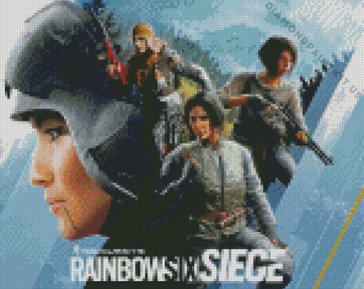 Rainbow Six Siege Game Diamond Painting