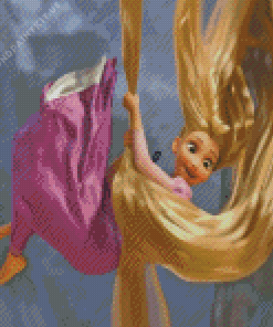 Rapunzel Tangled Diamond Painting
