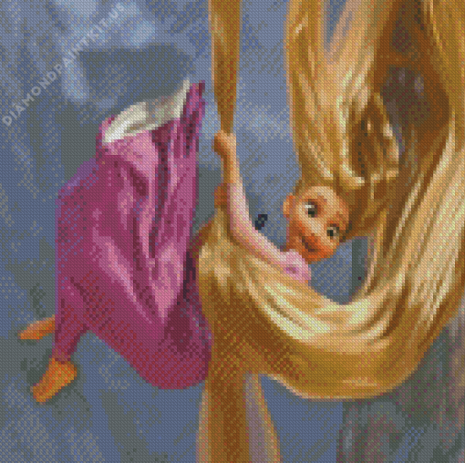 Rapunzel Tangled Diamond Painting