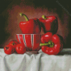 Red Peppers Diamond Painting