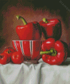 Red Peppers Diamond Painting