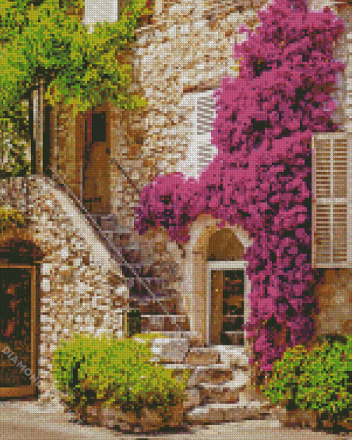 Saint Paul de Vence Diamond Paintings