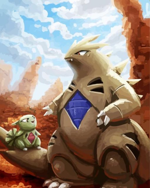 Tyranitar Diamond Paintings