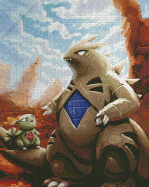 Tyranitar Diamond Paintings