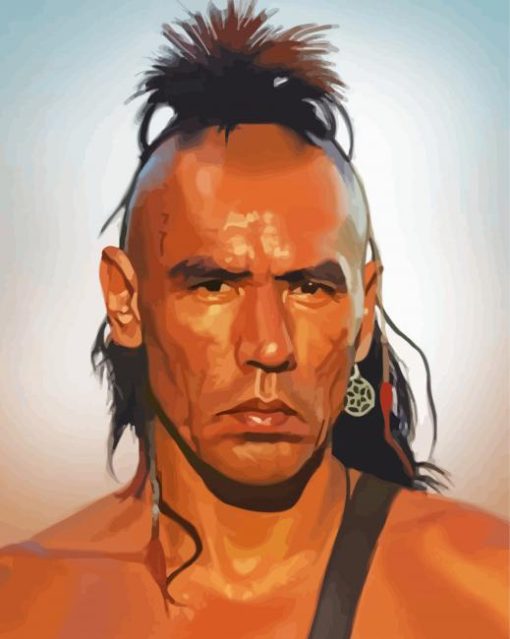 Wes Studi Diamond Painting