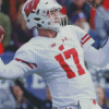 Wisconsin Badgers Player Diamond Painting