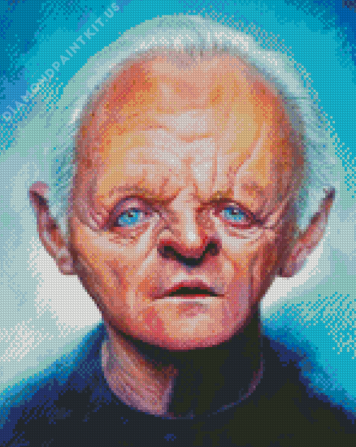 Anthony Hopkins Caricature Diamond Painting