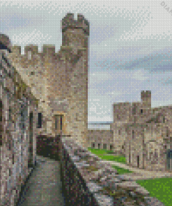 Caernarfon Castle Diamond Paintings