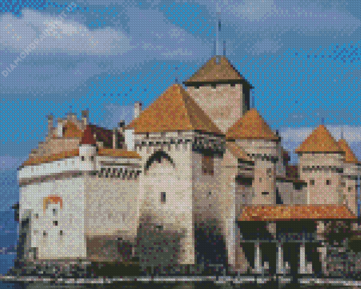 Chateau Medieval Diamond Painting