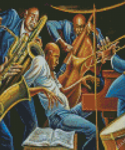 Ernie Barnes Diamond Paintings