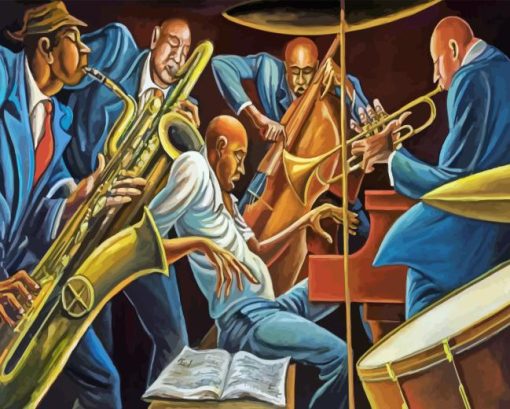 Ernie Barnes Diamond Paintings