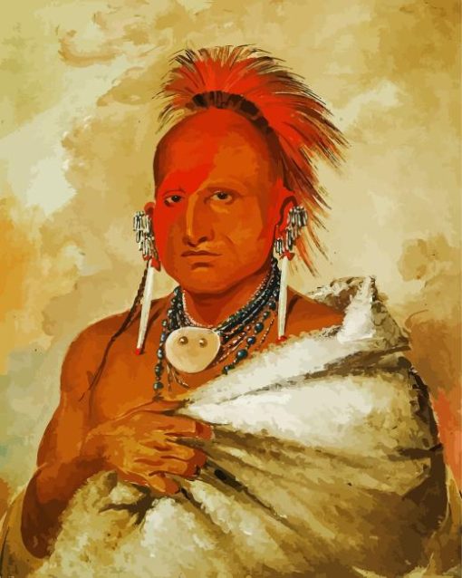 George Catlin Diamond Paintings