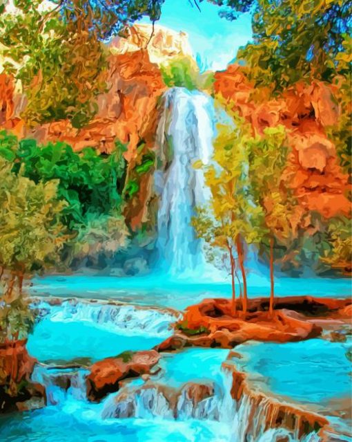 Havasu Falls Arizona Diamond Painting