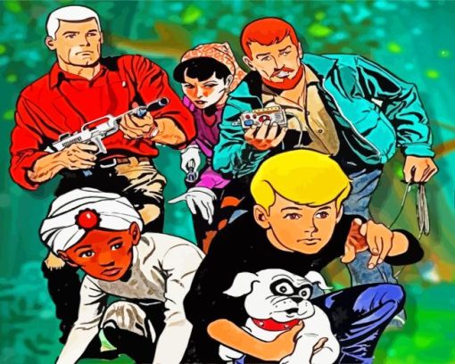 Jonny Quest Diamond Paintings