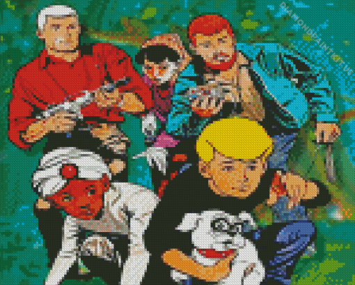 Jonny Quest Diamond Paintings