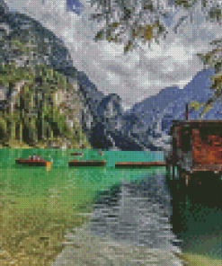 Lake Braies Diamond Paintings