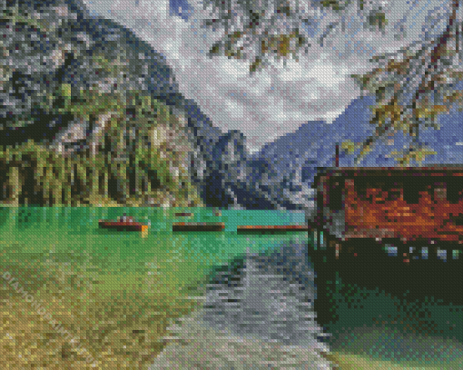 Lake Braies Diamond Paintings