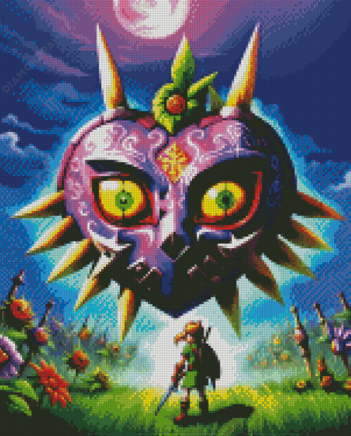 Majoras Mask Diamond Paintings