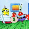 Mr Krabs Diamond Paintings