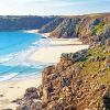 Porthcurno Beach Diamond Paintings