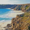 Porthcurno Beach Diamond Paintings