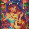 Princess Jasmine Diamond Painting