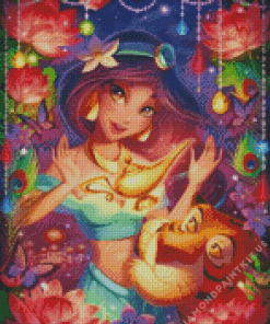 Princess Jasmine Diamond Painting