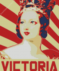 Queen Victoria Poster Diamond Paintings