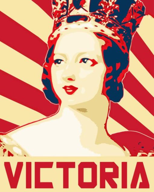 Queen Victoria Poster Diamond Paintings