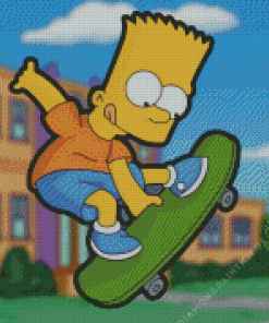 Simpson Character Diamond Painting