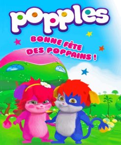 The Popples Poster Diamond Painting