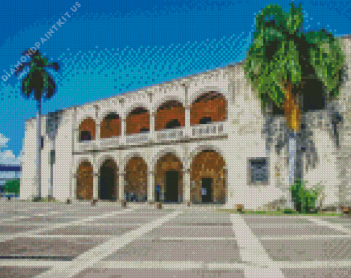 Alcazar de Colon Santo Domingo Diamond Painting