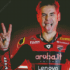 Alvaro Bautista Racer Diamond Painting