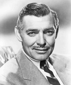 American Actor Clark Gable Diamond Painting