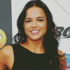 American Actress Michelle Rodriguez Diamond Painting